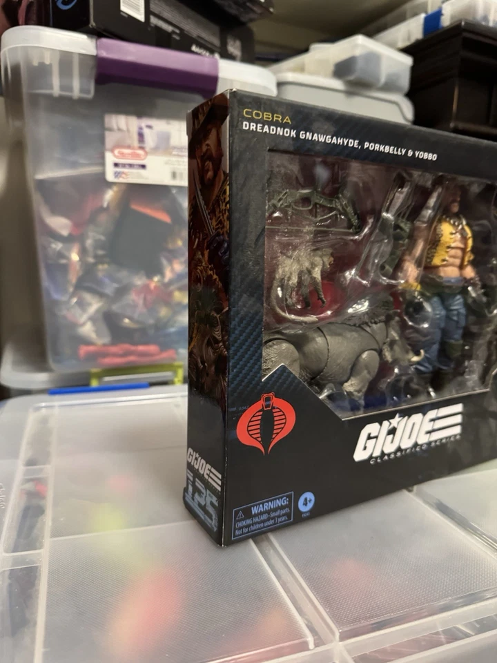G.I. Joe Classified Series Dreadnok Gnawgahyde Porkbelly & Yobbo #125 Figure New - Image 3 of 4