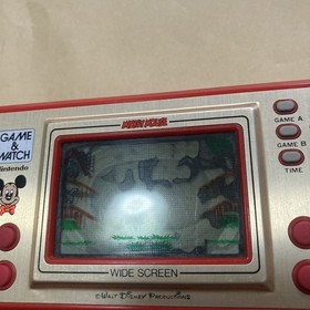 Nintendo GAME & WATCH MICKEY MOUSE MC-25 Working Nintendo Mickey Mouse Game