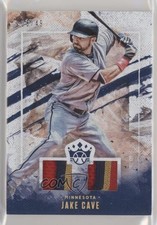 2019 Panini Diamond Kings DK Materials Holo Gold 8/49 Jake Cave #DMS-JC 1u6