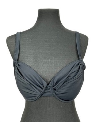 UjENA 84 Black Calypso Goddess Bikini Top Adjustable Back Size 1X