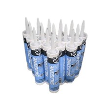  Box of 16  DAP 08641 Silicone Sealant 9.8 oz Indoor/Outdoor  Clear