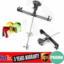 50 Gallon Pneumatic Barrel Mixer with 1/2 Hp Motor for Efficient Mixing