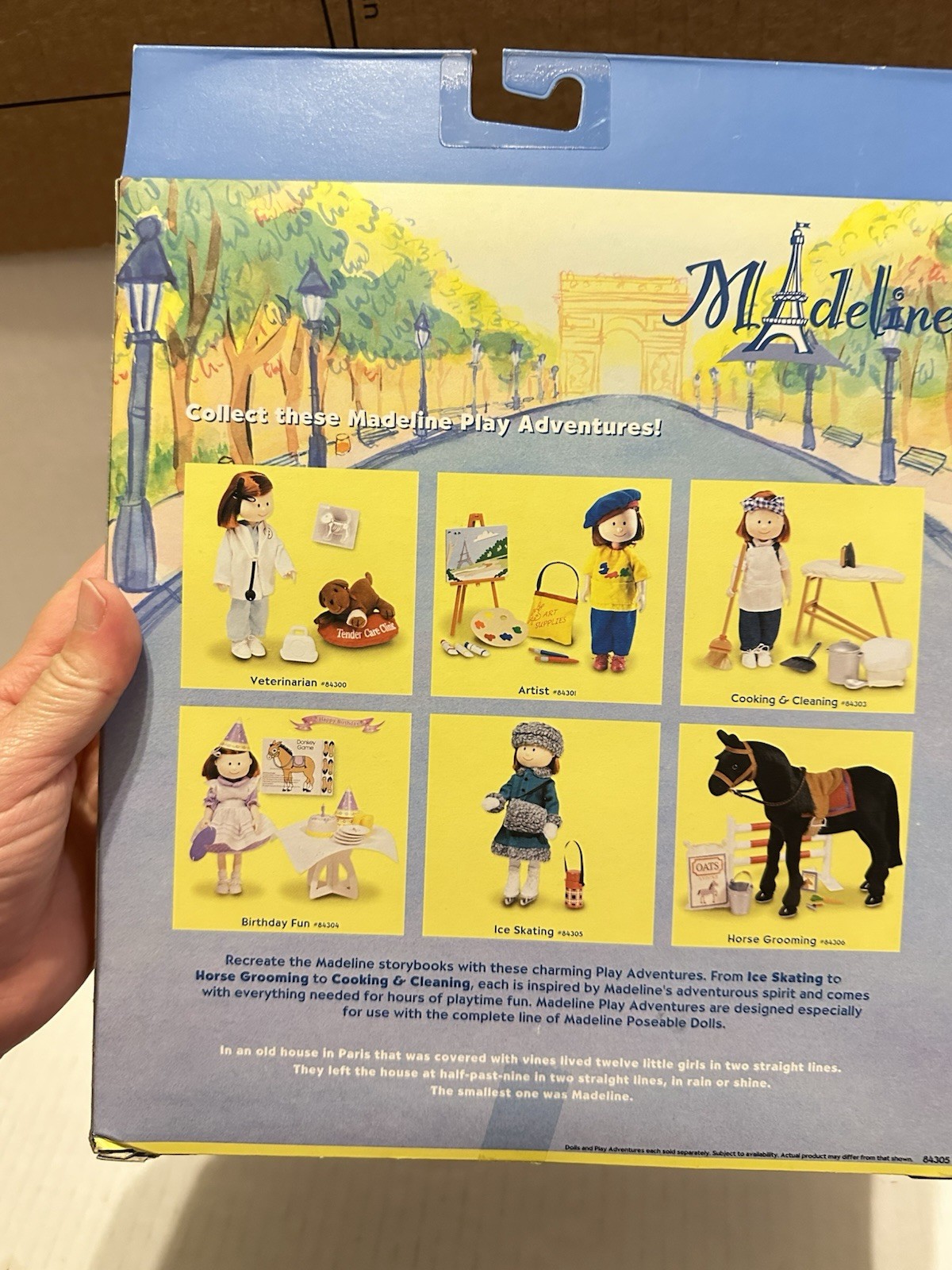 Madeline Doll Ice Skating Play Adventure Outfit  Learning Curve New READ