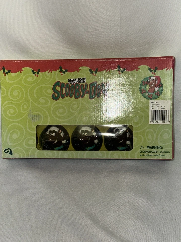 Scooby Doo Light Set 10 Gemmy 2001 Cartoon Network Holiday String Light VTG Nib - Image 3 of 4