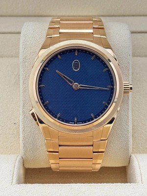 Parmigiani Fleurier Tonda PF GMT Rattrapante Milano Blue Dial on Bracelet