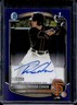 2025 Bowman Draft Trevor Cohen Chrome Auto Purple Refractor 1st #/250 Giants