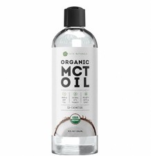 Kate Naturals Organic MCT Oil, 8oz 8.00 Fl Oz Pack of 1