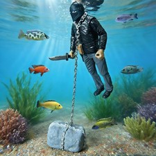 Floating Fish Tank Decoration,Floating Ornament Handmade Model Decoration for...