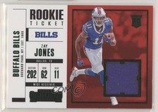 2017 Contenders Rookie Ticket Swatches Horizontal Variation Zay Jones 03rx