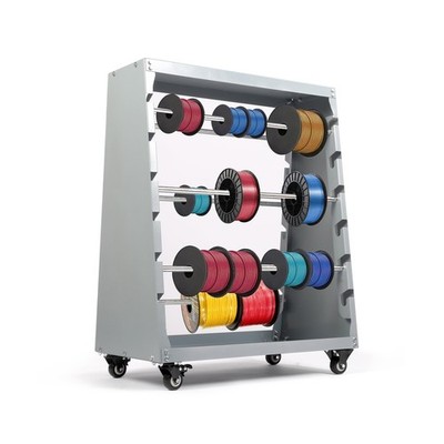 Wire Spool Rack,Electrical Wire Assortment with Wheel,Automotive Wiring Stora...