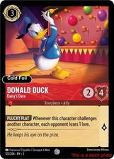 Donald Duck - Daisy's Date Lorcana TCG 5 - 122/204 Cold Foil