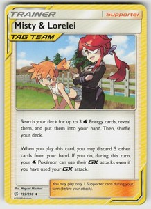 Misty & Lorelei 199/236 Cosmic Eclipse Uncommon