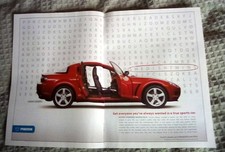 2006 Mazda RX-8 2 Page Print Ad