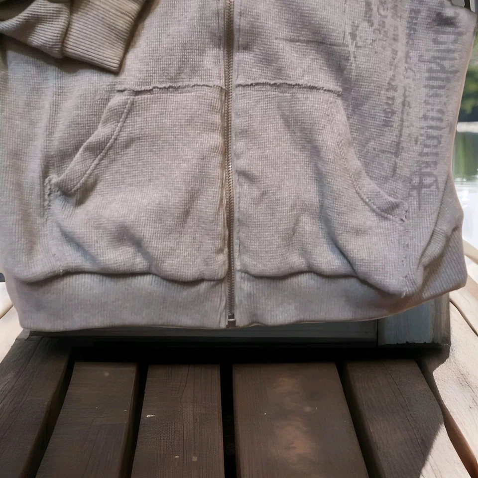 VTG - Y2K - Monarchy - Reversible Zip Jacket - 2 Jackets In 1!  XL - Gray - Image 2 of 4