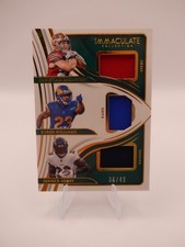 Christian McCaffrey, Kyren Williams, Derrick Henry '24 Panini IC No.IJS-RB 36/49