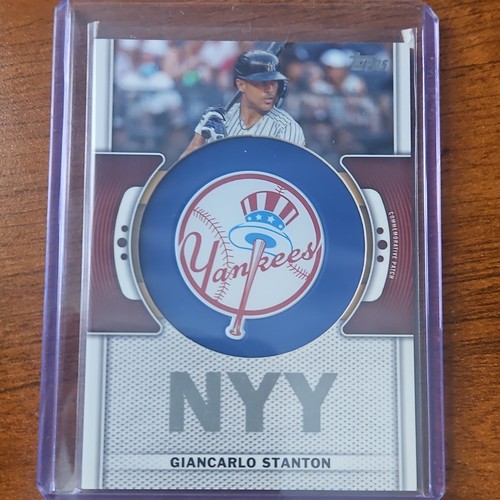 Giancarlo Stanton #TLP-GS 2023 Topps Team Logo Patch card