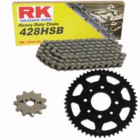 Kettensatz Suzuki GT 80 E 81-83 Kette RK 428 H 110 Offen 14/40