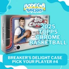 Stephen Curry - 2025/26 Topps Chrome Basketball - Full Delight Case Break #4
