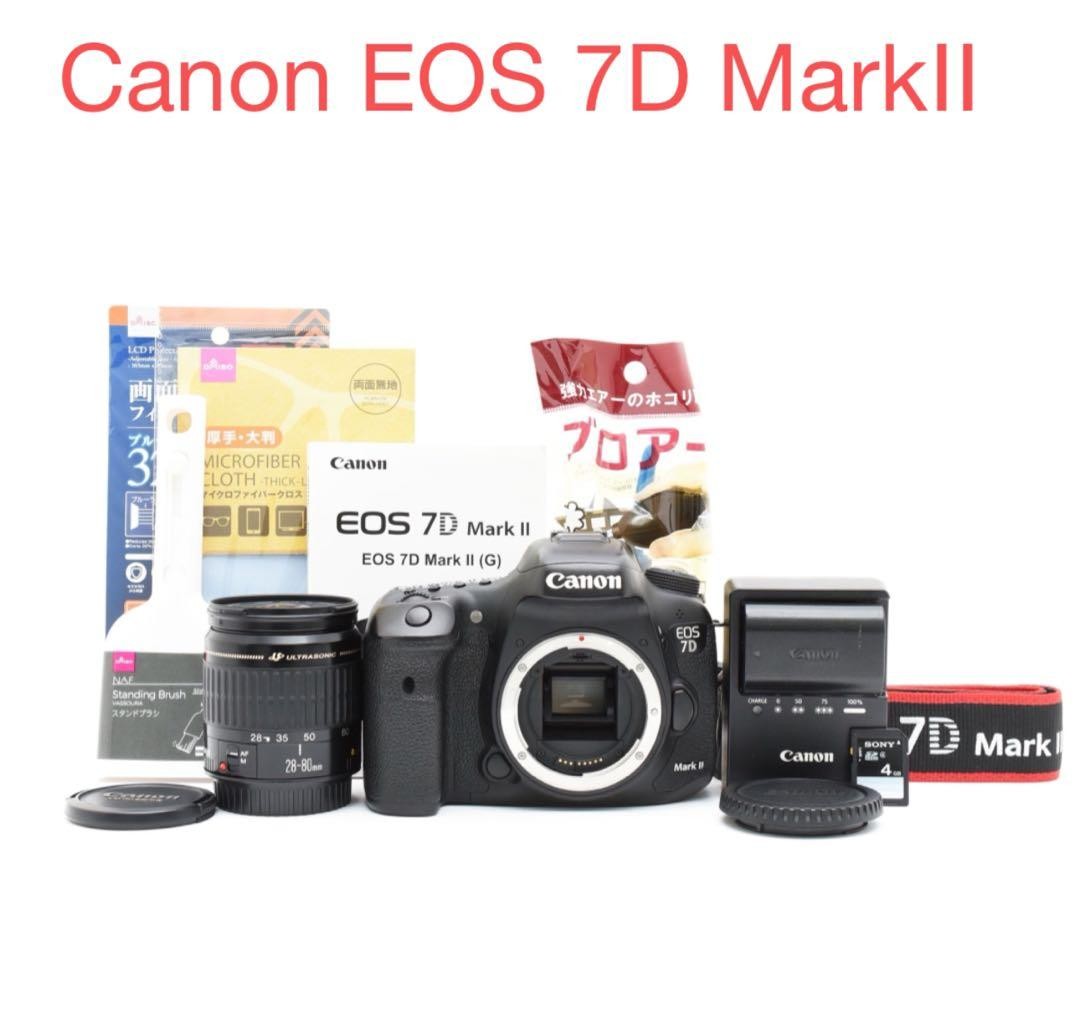 Canon EOS 7D Mark II + Canon EF 28-80㎜ Canon EOS 7D Mark II Digital SLR Camera with Canon EF 28-80mm Lens