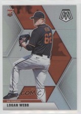 2020 Panini Chronicles Mosaic Silver Prizm Logan Webb #23 Rookie RC 07rd
