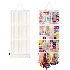 Baby Girl Hair Bows  Clips Organizer - Sturdy Stand, Wall Hanging for Nursery D