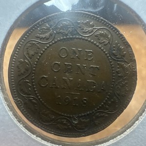 1918 Canada Large Cent Coin