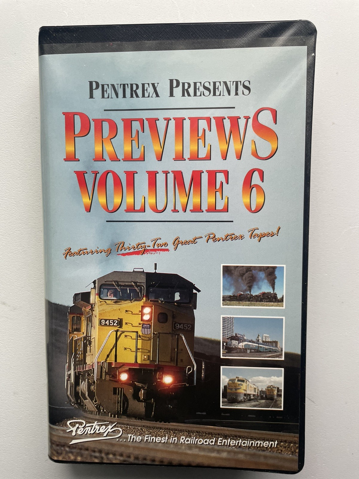 Pentrex PENTREX PREVIEW TRAIN VHS TAPES-VOLUMES 2 THRU 7 (6 TAPES) | eBay