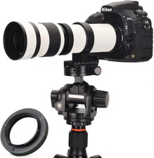 420-800Mm F/8.3 Telephoto Zoom Lens for Canon EOS Rebel T8I/T7I/T7/T6I/T5/T3I/T2