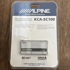 Alpine Mobile Media Solutions Sirius Satellite Radio Interface KCA-SC100 New