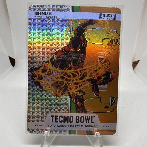 Bo Jackson battle arena Tecmo Bowl Endzone fire Hands Jerry Rice