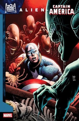 Alien/Captain America #1 [1:25] Paulo Siqueira (11/05/25)