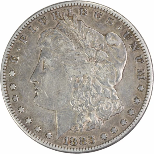 1883-S Morgan Silver Dollar EF Uncertified #903