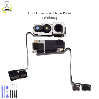 Pulled Original Apple iPhone 16 Pro Front Kamera - Vorne Kamera Selfie Camera
