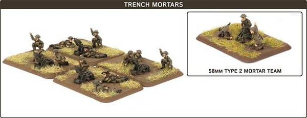 Great War American Mortar Platoon Battlefront Miniatures 15Mm WW1 GUS715-image