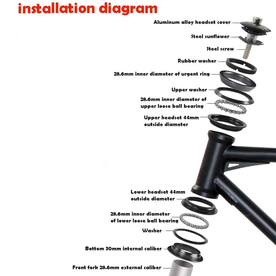 Ruedas de 27,5" Ciclismo Adultos Bicicleta de Montaña Bicicleta de 21 Velocidades Hombres Mujeres Negro y Rojo Foto 3 de 3