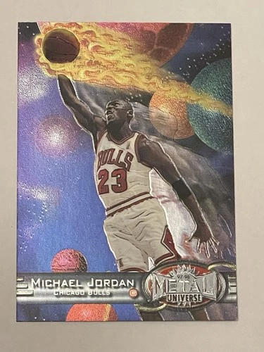 1997-98 Metal Universe Michael Jordan #23 🔥AMAZING CARD!🔥