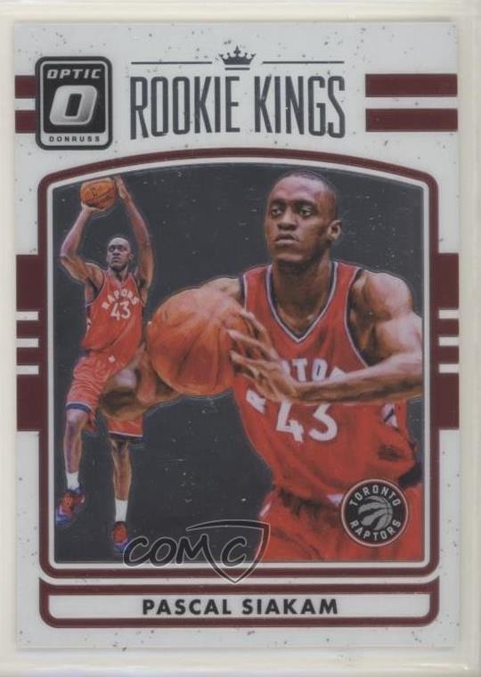2016-17 Panini Donruss Optic Rookie Kings Pascal Siakam #22 p7i