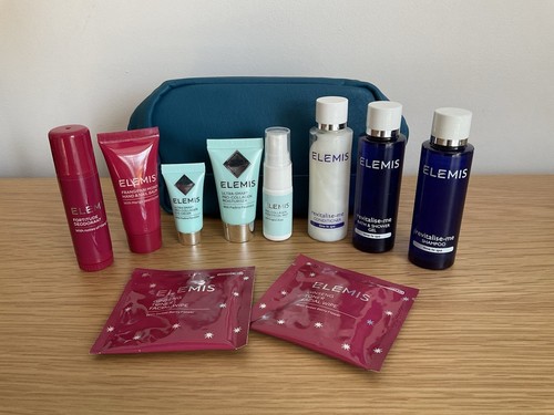 Elemis 11-teiliges Geschenk Reiseset Ultra Smart, Revitalise Me, Pro Collagen Travel