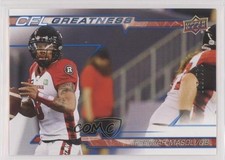 2023 Upper Deck CFL CFL Greatness Blue 141/299 Jeremiah Masoli #CG-JM 04nx