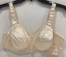 Bali Double Support Wireless Full Coverage Bra 40C Ivory Style 3820