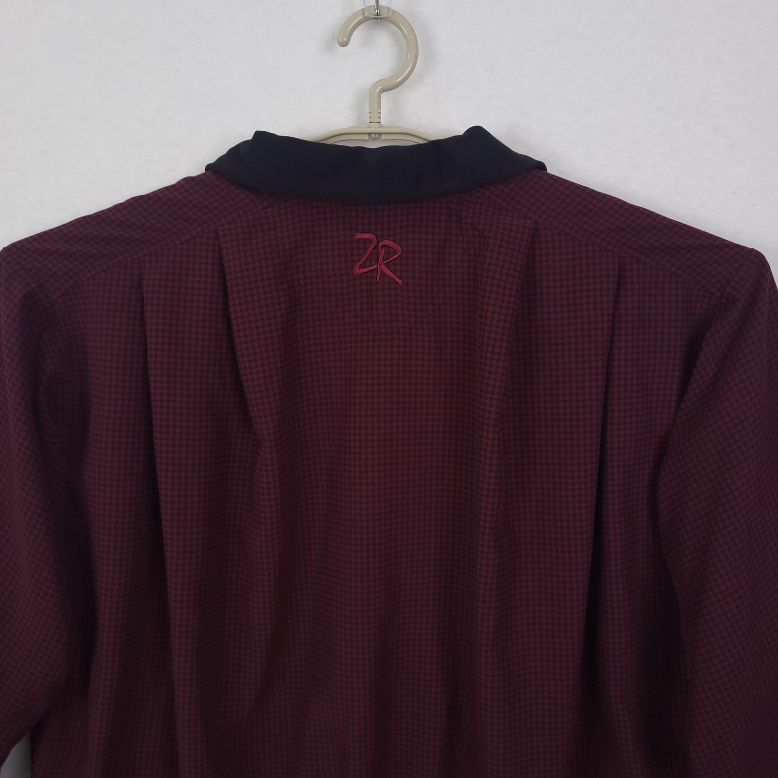 Zero Restriction Jacket Men Large Red Houndstooth… - image 4