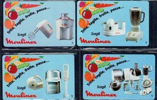 GIAN - Serie Tematica  "MOULINEX"  4 Schede nuove COMPLETA