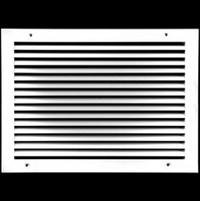 HVAC Premium 12x14" Aluminum Return Air Grille - Easy Flow Linear Bar Design
