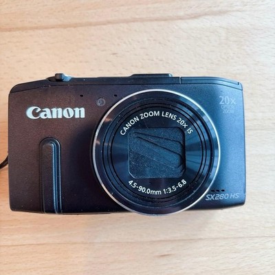 Canon PowerShot SX280 HS デジタルカメラ ブラック Canon PowerShot SX280 HS 12.1MP Digital Camera - Black for sale