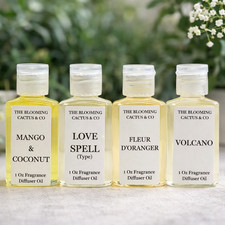 Set of 8 Car Air Freshener Diffuser Refill   Long Lasting Fragrance 1oz each USA