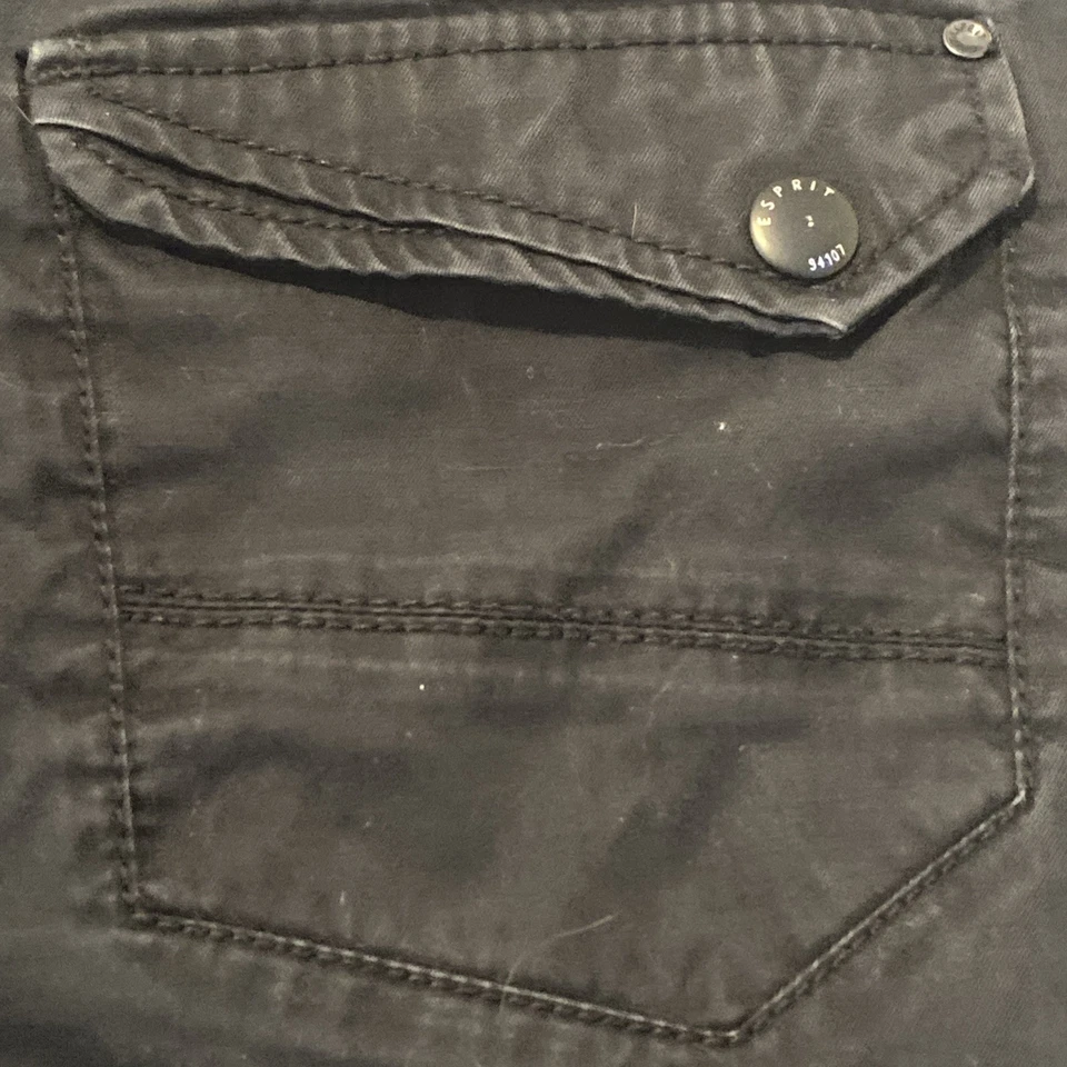 Esprit Black Cargo Skirt Women’s Size 4 - Image 3 of 4