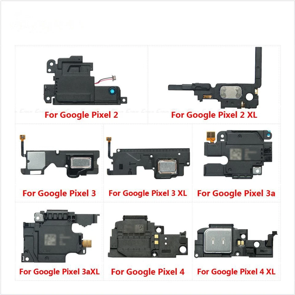 Loud Speaker Buzzer Module Flex Cable For Google Pixel 2XL 3 3A 4XL 4A XL 6 Pro - Image 2 of 4
