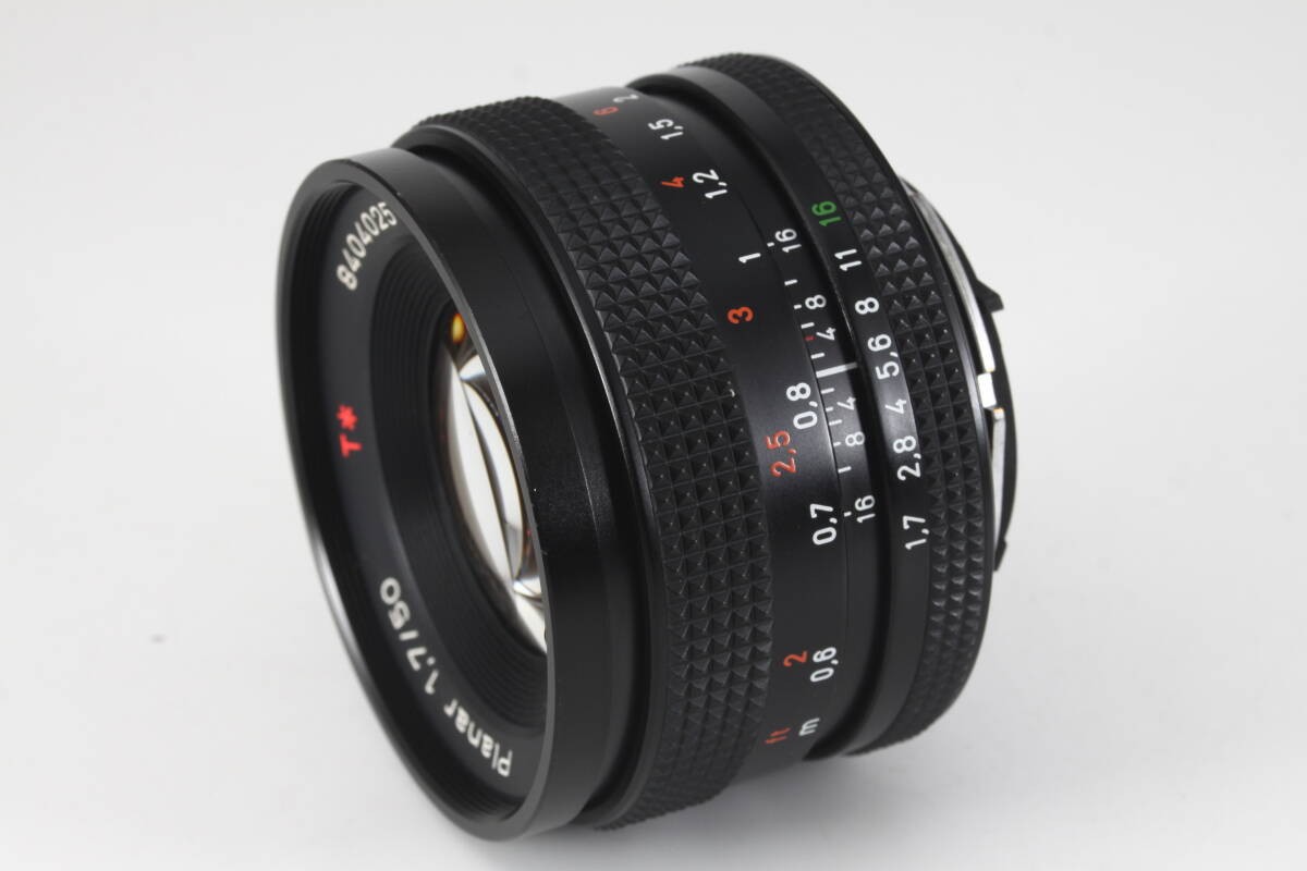 CONTAX Planar 50mm F1.7 MMJ Carl Zeiss CONTAX Carl Zeiss 072 | eBay