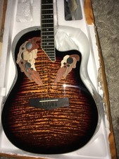 Chitarra Elettroacustica Round Back Ovation Style Sunburst Colore Consegna Gratuita