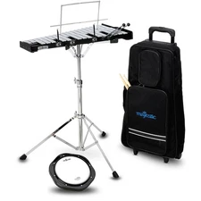 Majestic Bell and Practice Pad Kit With Rolling Cart Refurbished